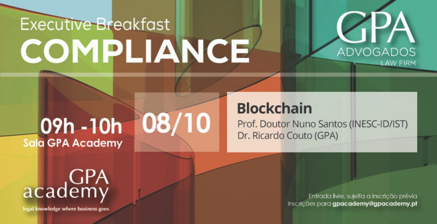 GPA organiza Executive Breakfast sobre Blokchain
