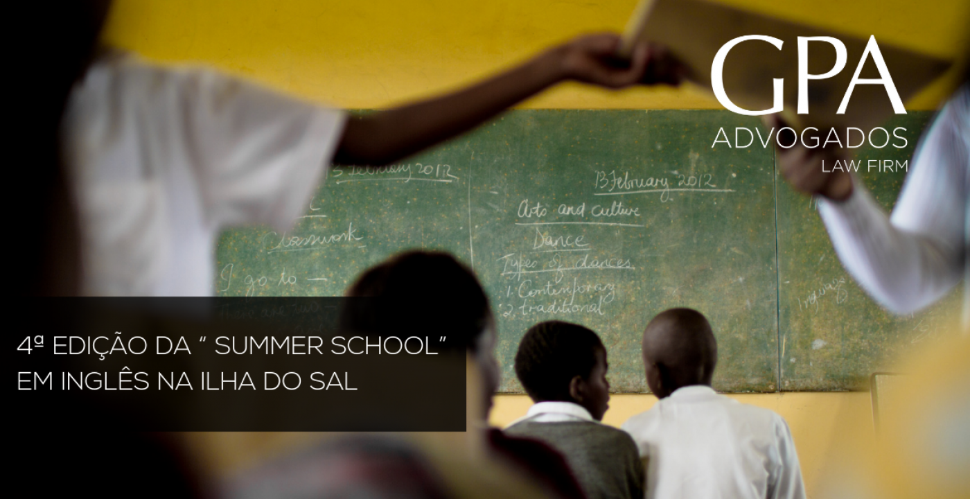 4ª Edição da “Summer School” em Inglês na Ilha do Sal