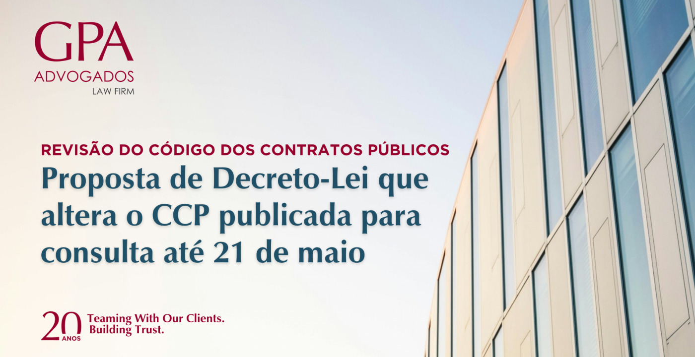 Revisão do Código dos Contratos Públicos