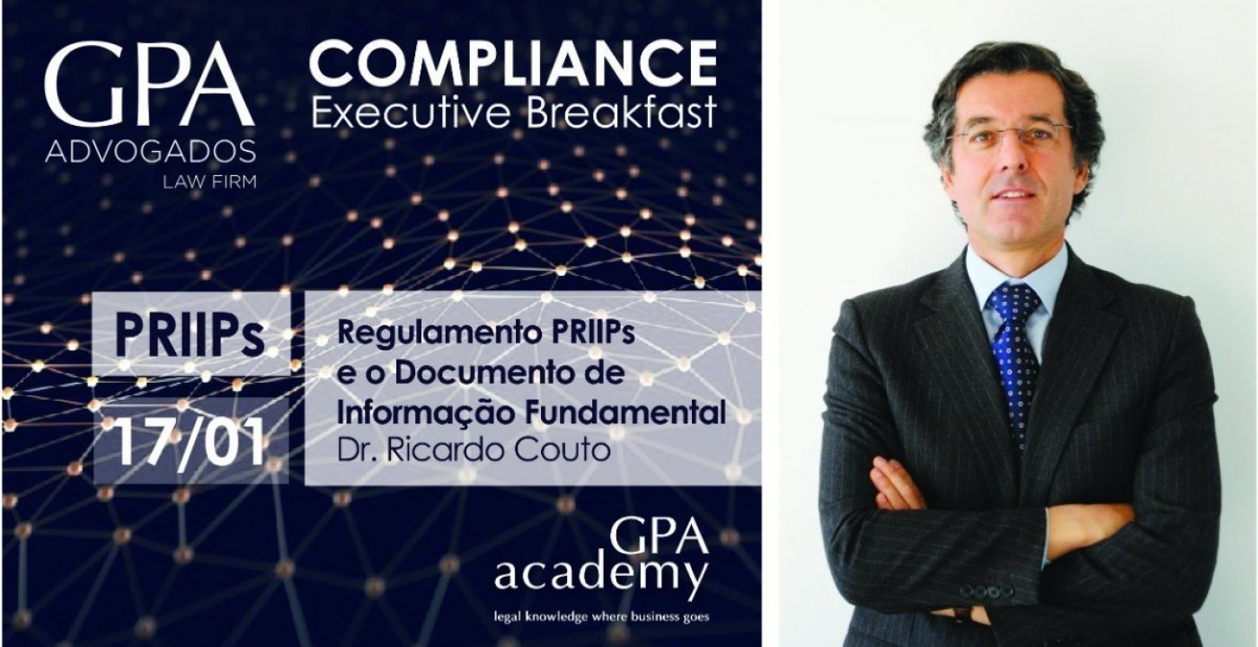 GPA Executive Breakfast Debates Key information documents for packaged retail and insurance-based investment products (‘PRIIPS’)