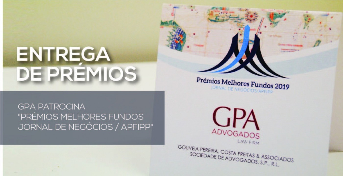 GPA patrocina Prémios Melhores Fundos Jornal de Negócios/APFIPP