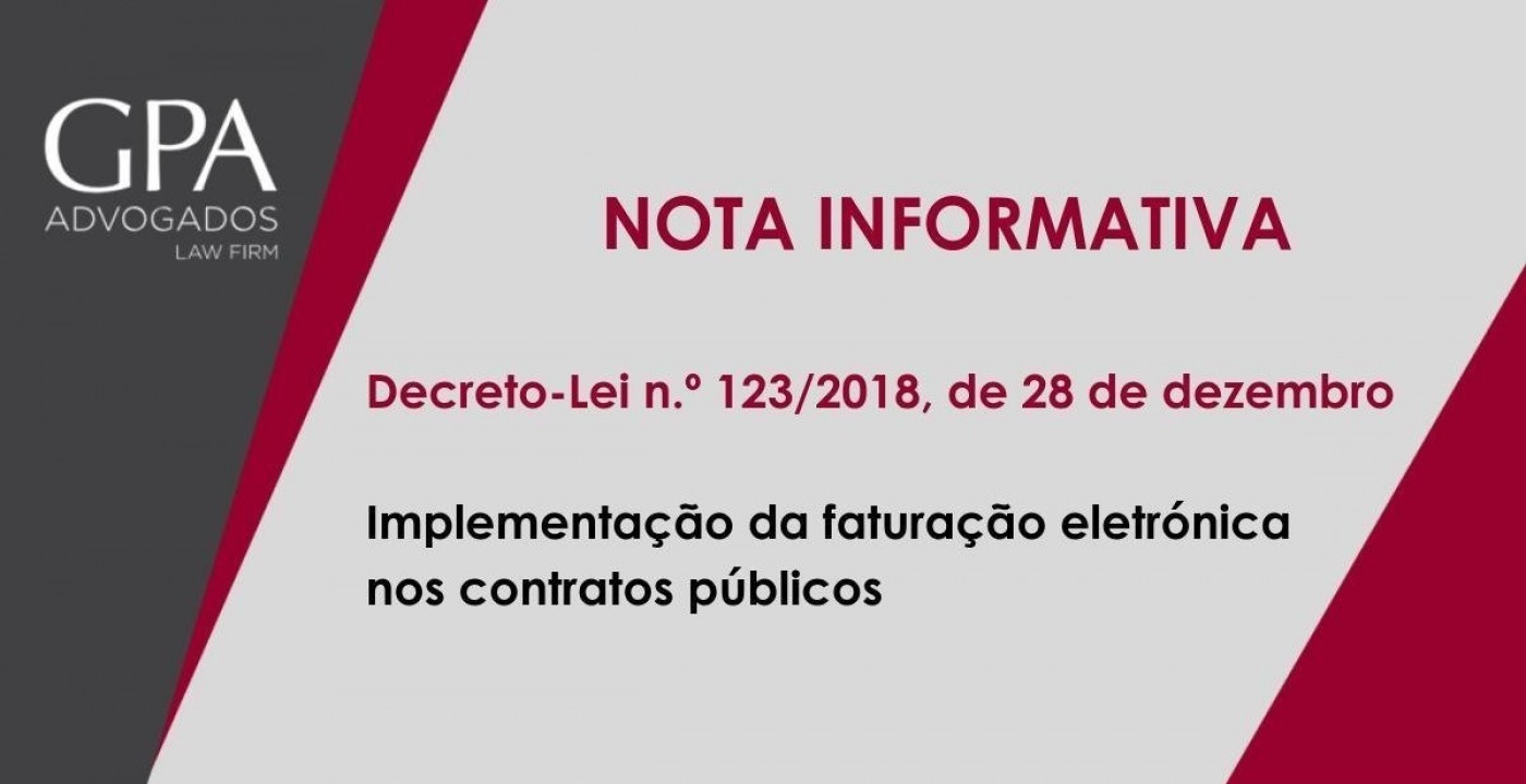 Alterações à faturação eletrónica no âmbito dos contratos públicos