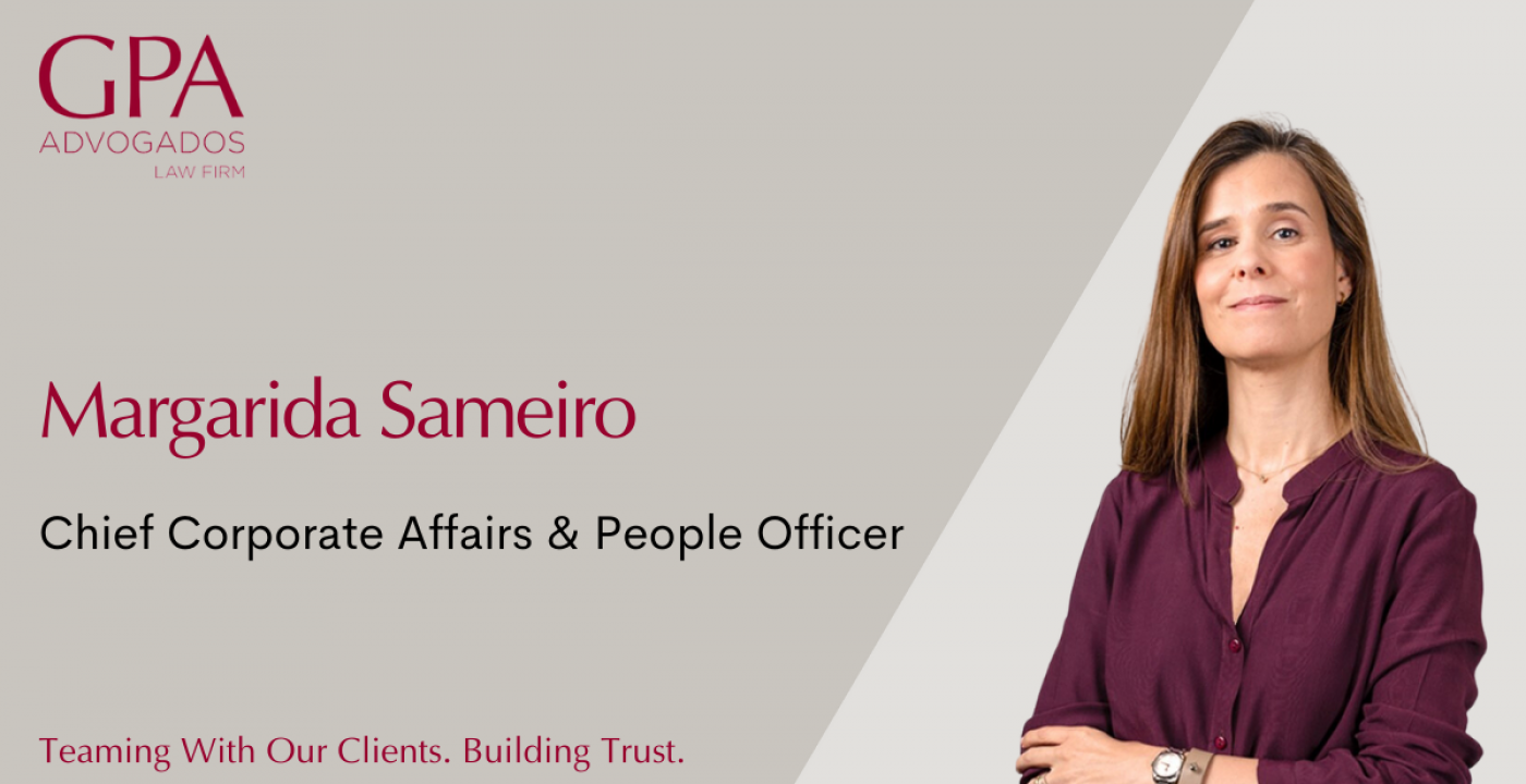 Margarida Sameiro contratada como Chief Corporate Affairs & People Officer