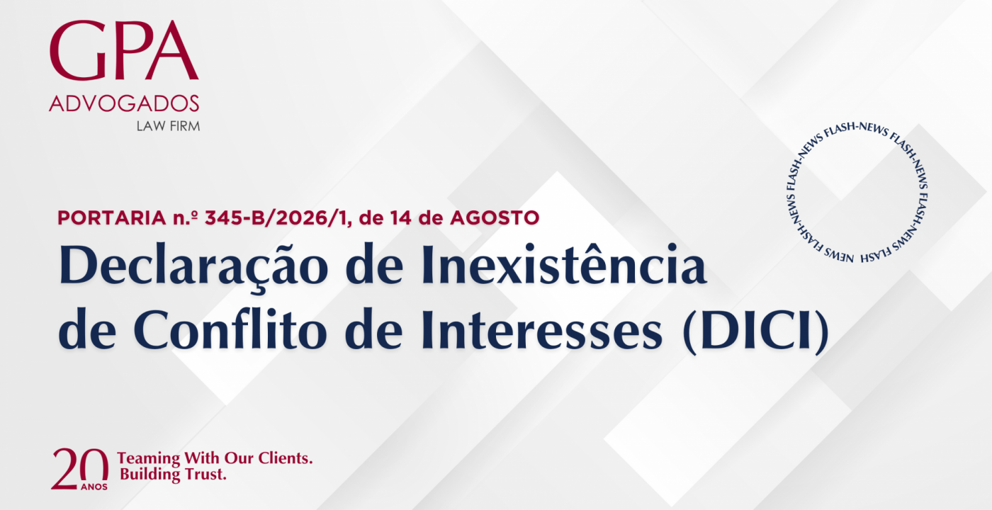 DICI: prorrogada a data para entrada em vigor