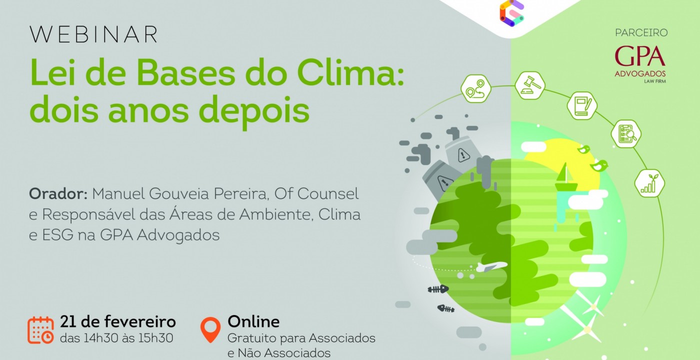 Webinar “Lei de Bases do Clima: dois anos depois”