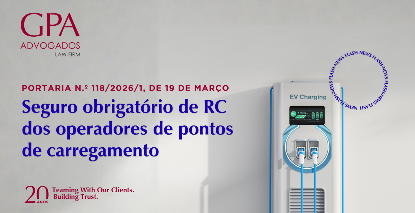 Portaria N.º 118/2026/1, de 19 de Março - Seguro obrigatório de responsabilidade civil dos operadores de pontos de carregamento