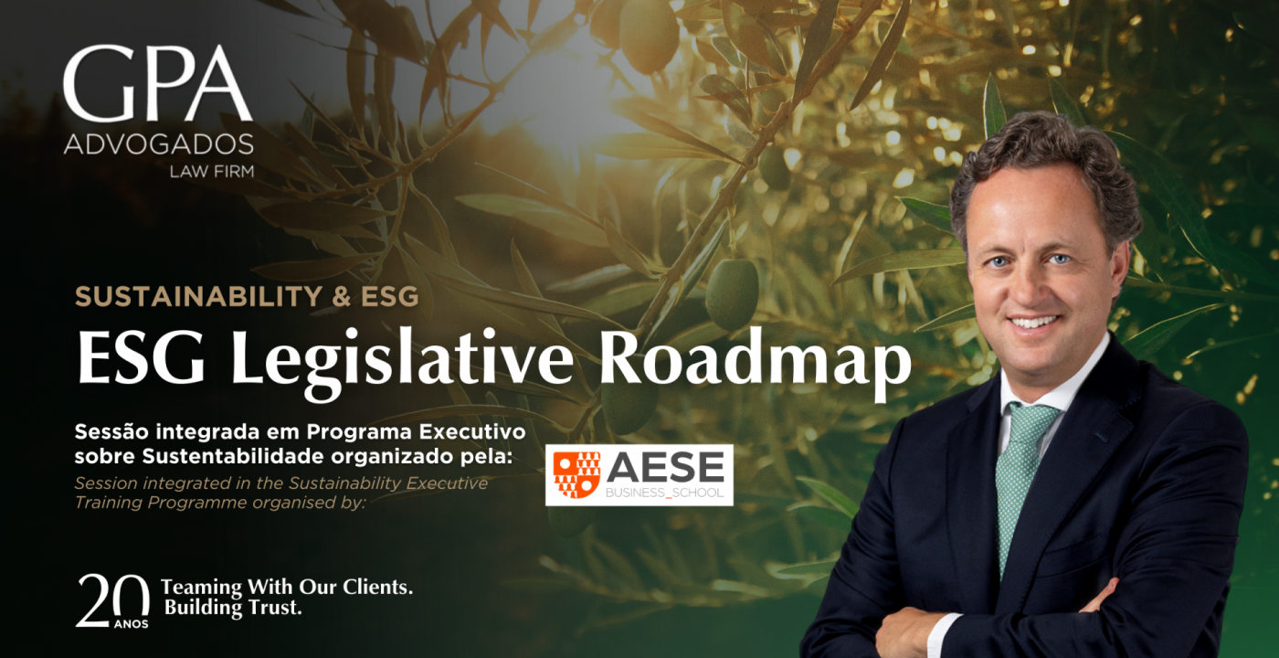 Manuel Gouveia Pereira guest speaker at AESE Business School in a Sustainability & ESG executive training programme