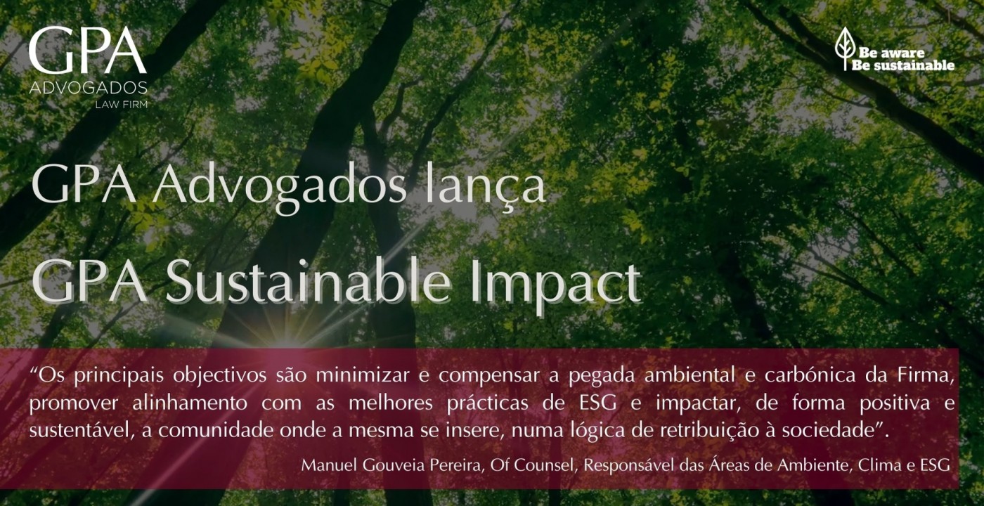 GPA Advogados lança GPA Sustainable Impact