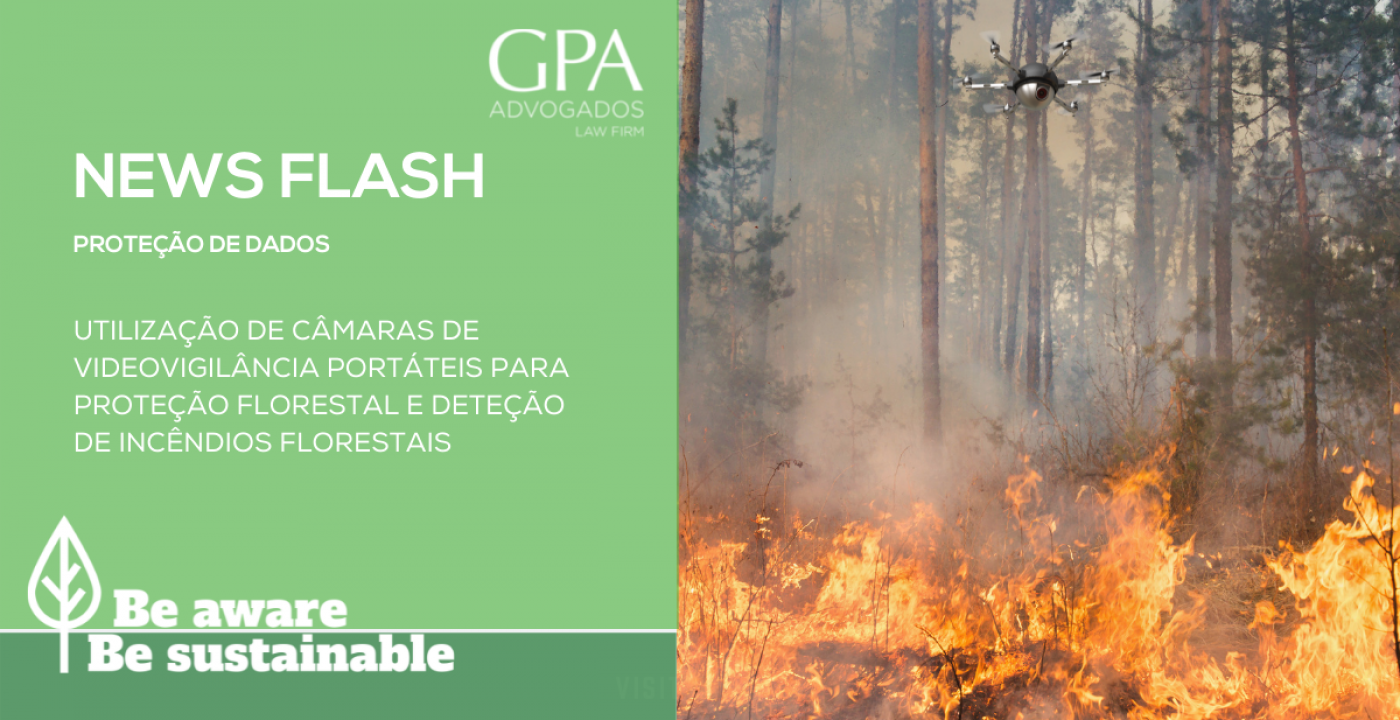 News Flash - Utilização de câmaras de videovigilância portáteis para proteção florestal e deteção de incêndios florestais