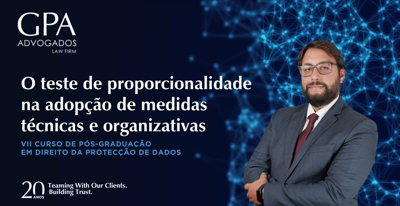 João Miguel Gabriel lecciona sessão no VII Curso de Pós‑Graduação em Direito da Protecção de Dados