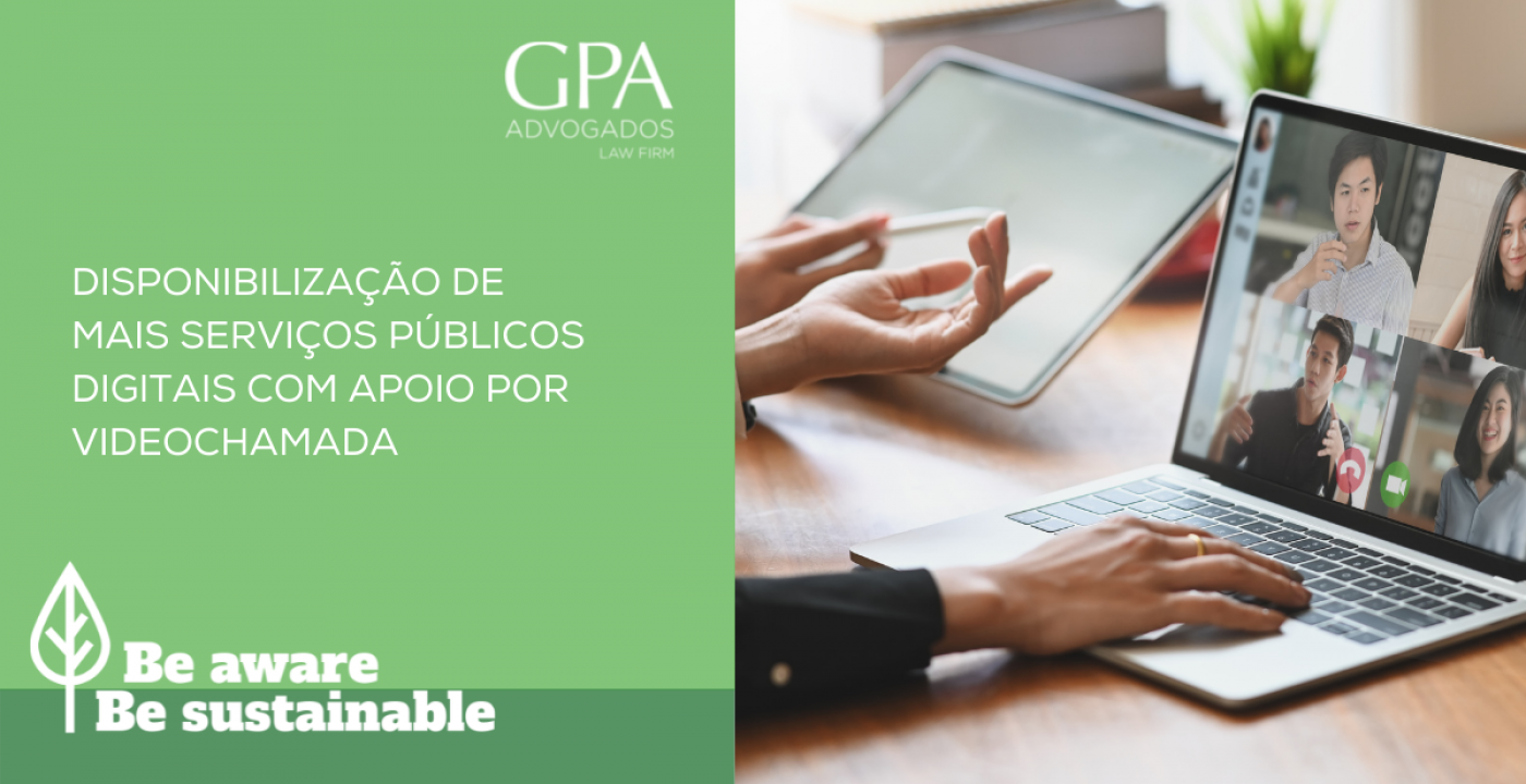 Disponibilização de mais serviços públicos digitais com apoio por videochamada