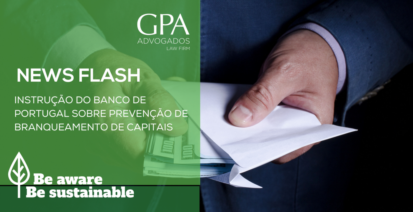 News Flash - Banco de Portugal Instruction on Preventing Money Laundering
