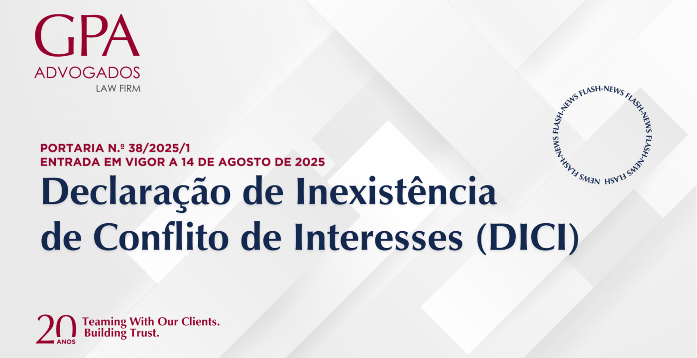 Declaração de Inexistência de Conflitos de Interesses (DICI)