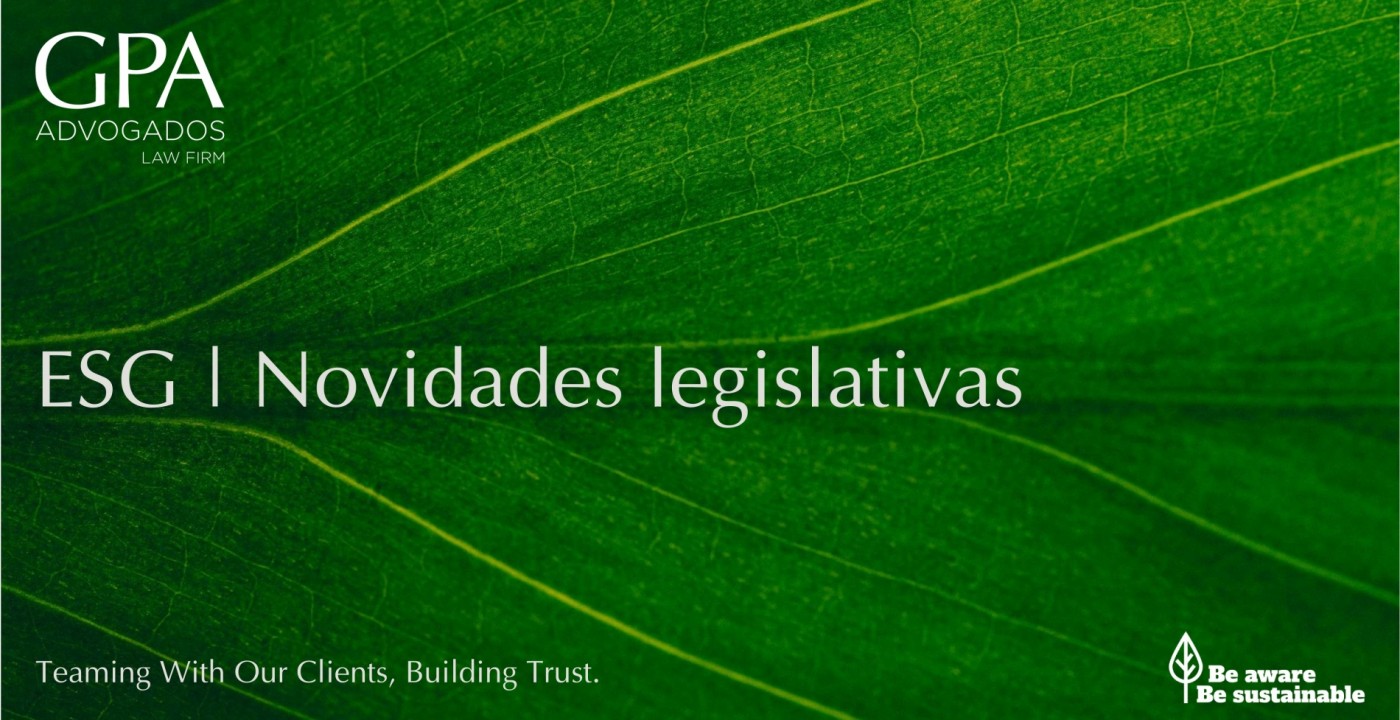 ESG (Environmental, Social & Governance) - Legal Update