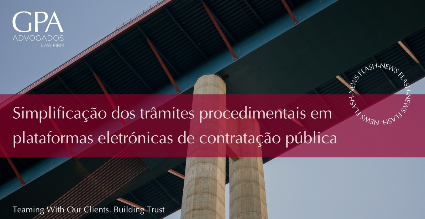Simplificação dos trâmites procedimentais em plataformas eletrónicas de contratação pública