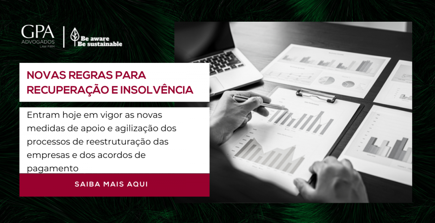 Novas regras para recuperação e insolvência