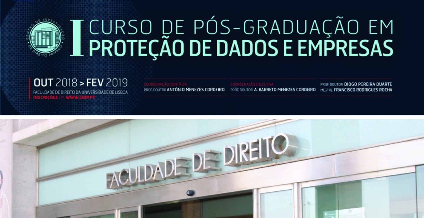 GPA presente em Pós-Graduação de Proteção de Dados e Empresas