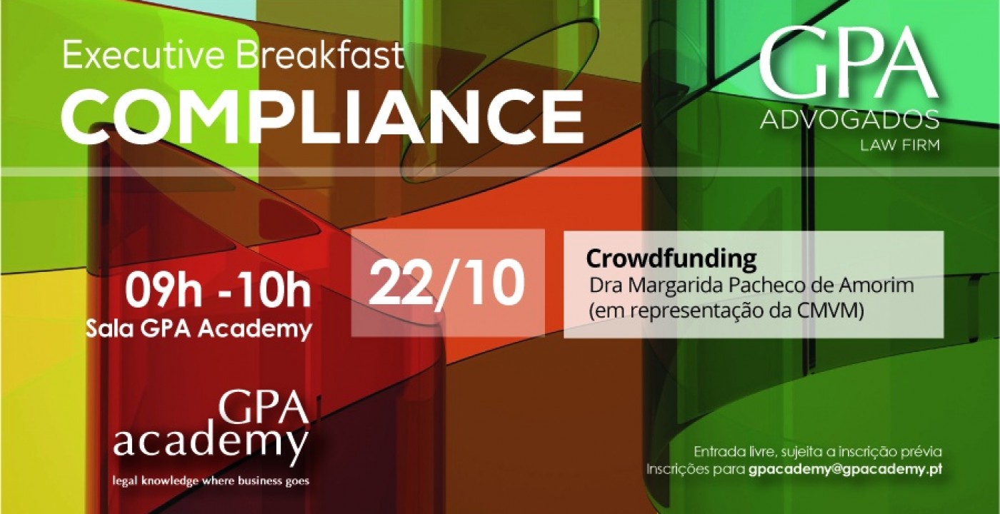 GPA organiza Executive Breakfast sobre Crowdfunding