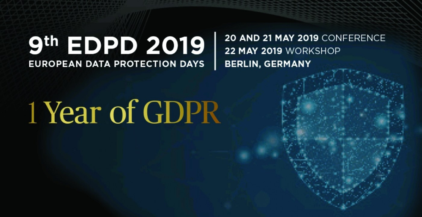 GPA presente na 9.ª edição de European Data Protection Days